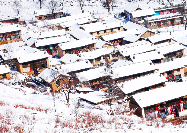 鄉間雪景美如畫（3張）